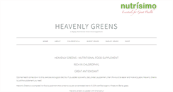 Desktop Screenshot of heavenly-greens.com
